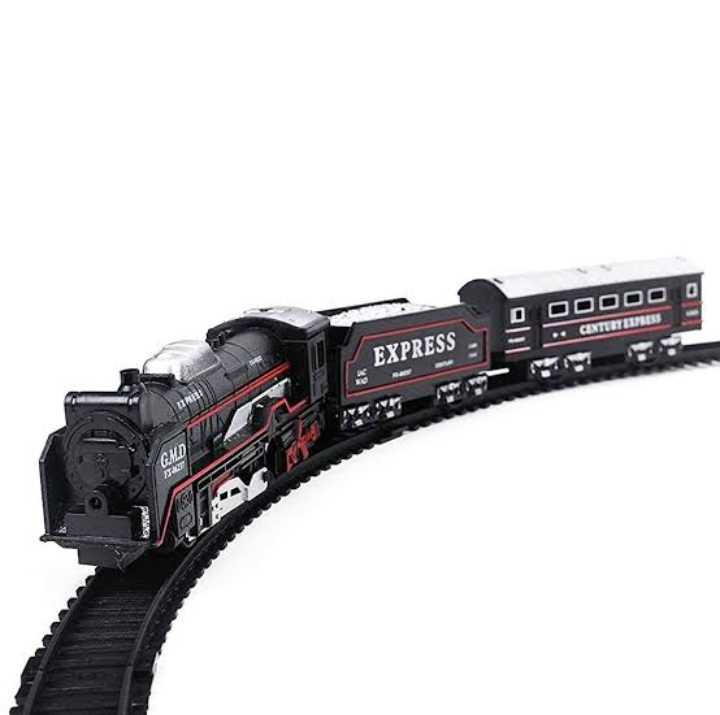 Kids Train with 13 Railway Tracks.1 Engine and 2 cargos.| For Kids | By MUBBASHIR MART.