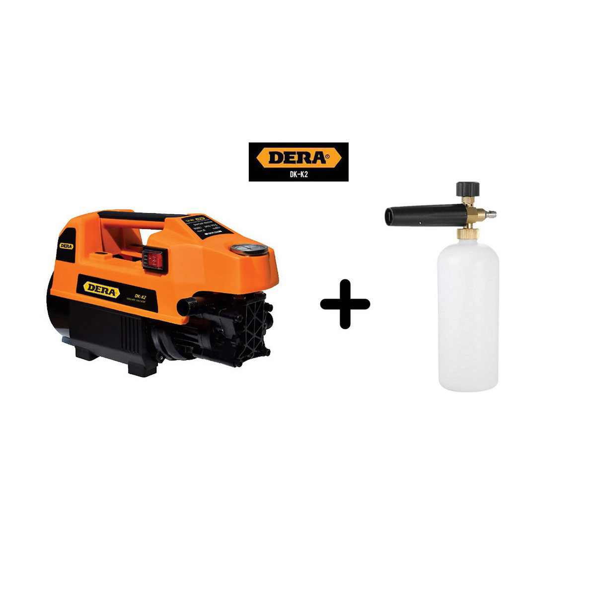 DERA PRESSURE WASHER DKK2 150BAR WITH FOAM LANCE 100COPPER Daraz.pk