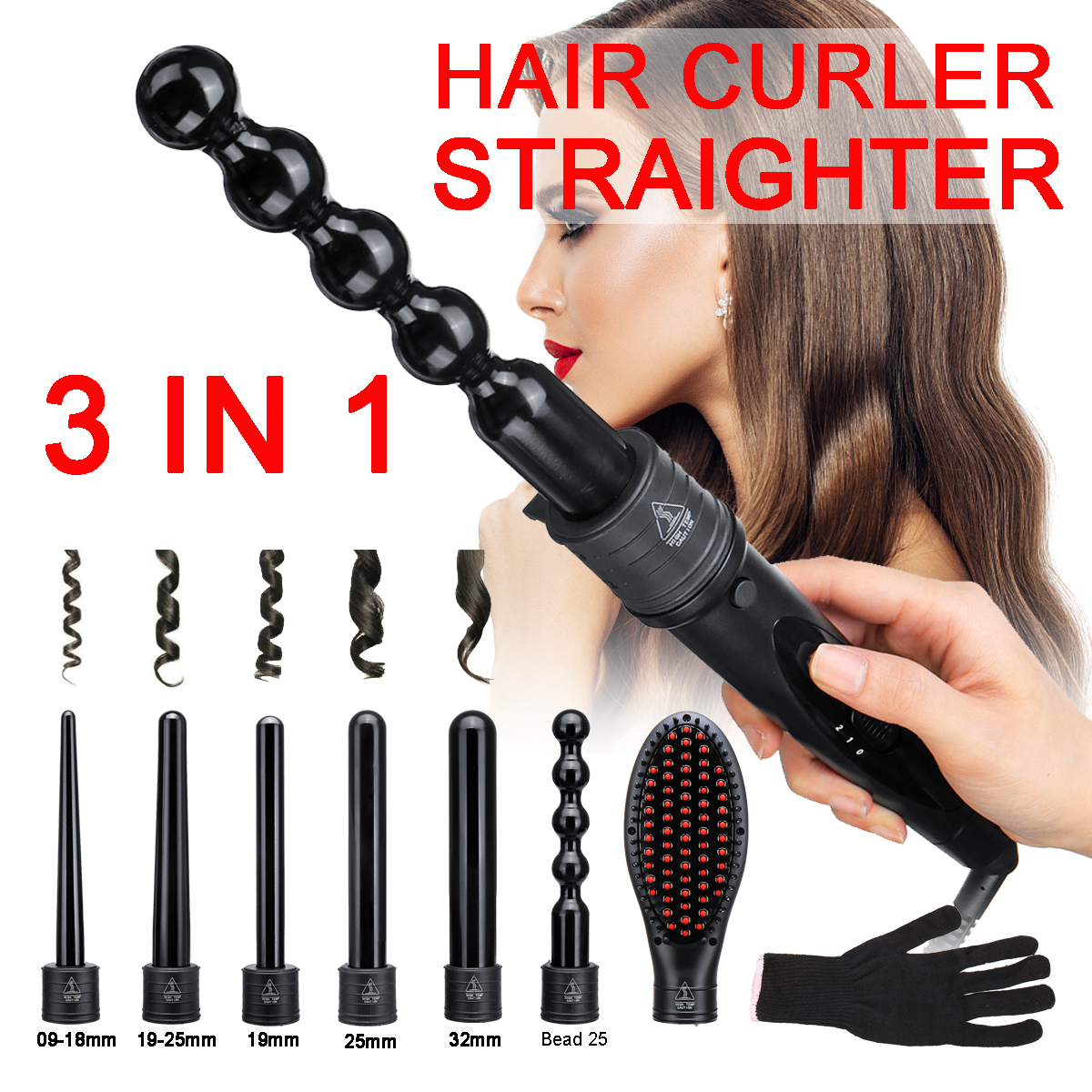 18mm curling wand