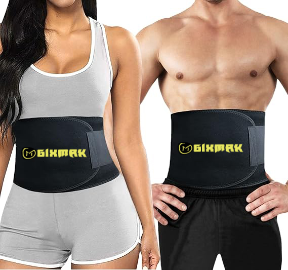 GixMax Hot Shaper belt, Hot Belt, Sliming Belt, Belly Fat Burner, Waist Trimmer, Sliming belt for women & men, Sweat Belt