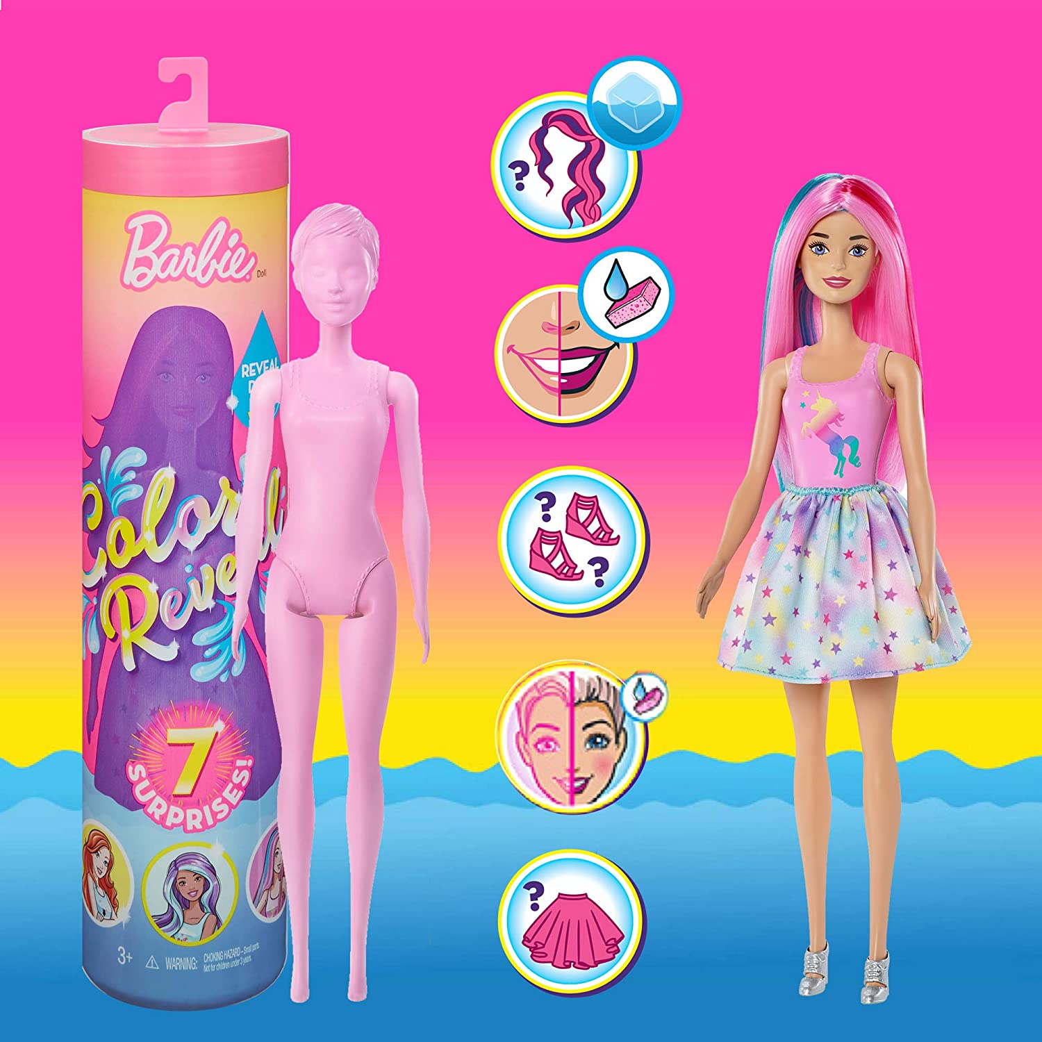 Barbie color best sale reveal mercadolibre