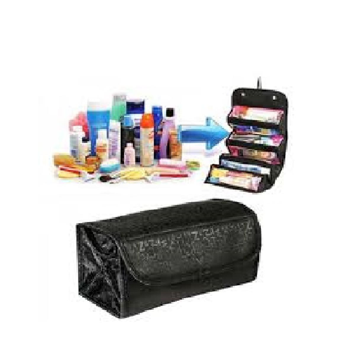 Makeup Organizer & Cosmetic Bag for Ladies Black