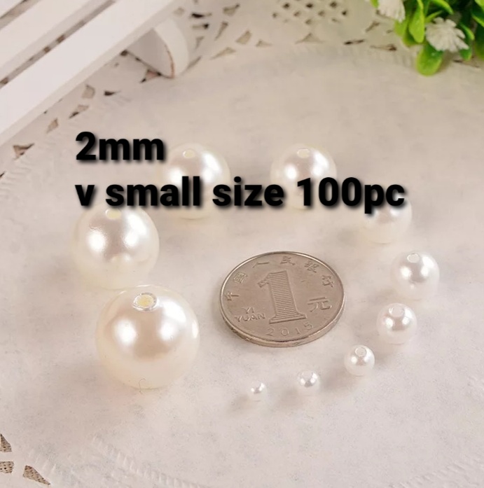Off White Pearls Beads 100 85pc Jewelry Making Diy Findings Accessories Craft Supplies Khreed Pk The Biggest Best Online Marketplace To Buy Free Delivery Products With Cash On Delivery All Over