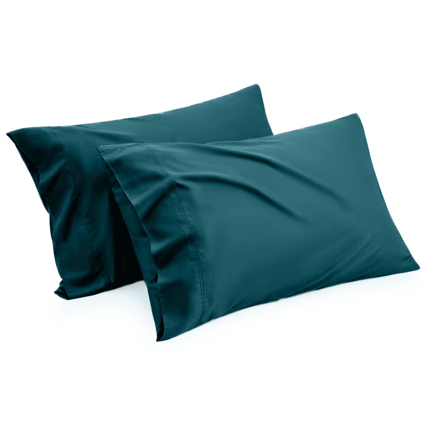 Fast Forward Pillow Cases Pack of 2 Queen Size Pillowcases - Soft Brushed Microfiber with Envelope Closure, Shrinkage & Fade Resistant