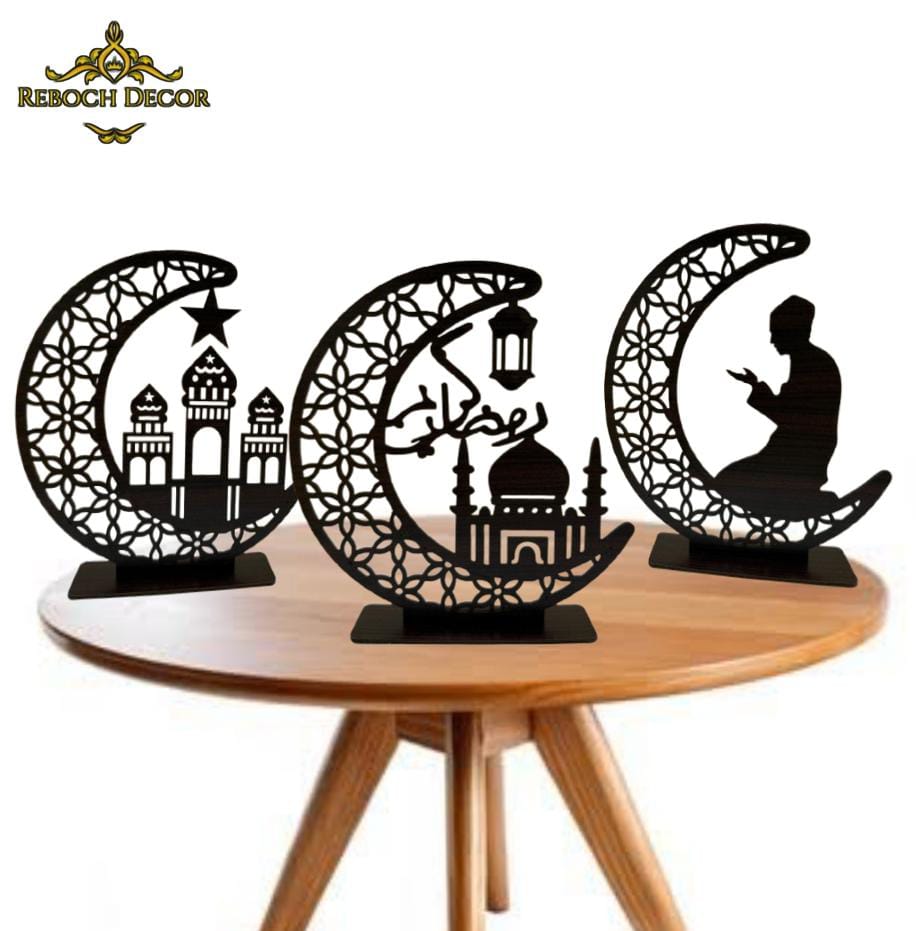 Reboch Decor Brand Table Decorating Items, Ramzan Decoration Items, Eid Mubarak Decoration, Room Decoration Items, Wooden Table Decoration, Table Decoration, Home Decoration Items, Home Decor