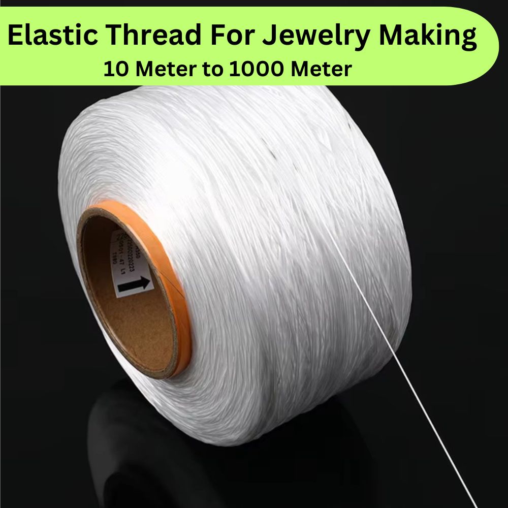 Wholesale Big Size Roll Bundle Bulk Stretchable Thread For Jewlery Making Nylon Thread For Bracelet Making Elastic String For Beading Jewelry Cord, Elastic Bracelet Rope Crystal Beading Cords,Tools, DIY & Outdoor > Home Build Up  Power Cables  Domestic