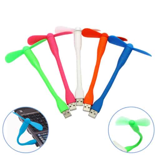 Bendable, Portable & Flexible Mini Cooling USB Fan FOR Mobile OTG Power Bank Notebook Laptop Desktop PC Desktop (1 PIECE)
