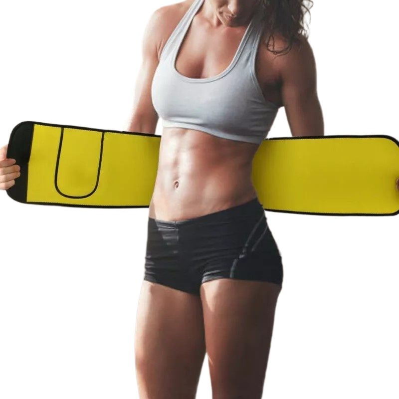 Slimming Belt Hot Shaper Sweat Slim Belt Fat Cutter & Fat Burner Hot Shaper Hot Belt Free Size for Men & Women