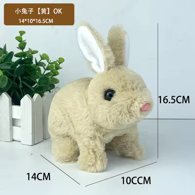 Electric Bunny Rabbit Toy with Walking, Sound & Soft Features – Perfect gift for Kids, Boys & Girls, Available in 4 Colors"