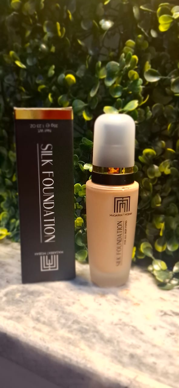 Foundation Review Medium Skin Masarrat Misbah Silk Foundation