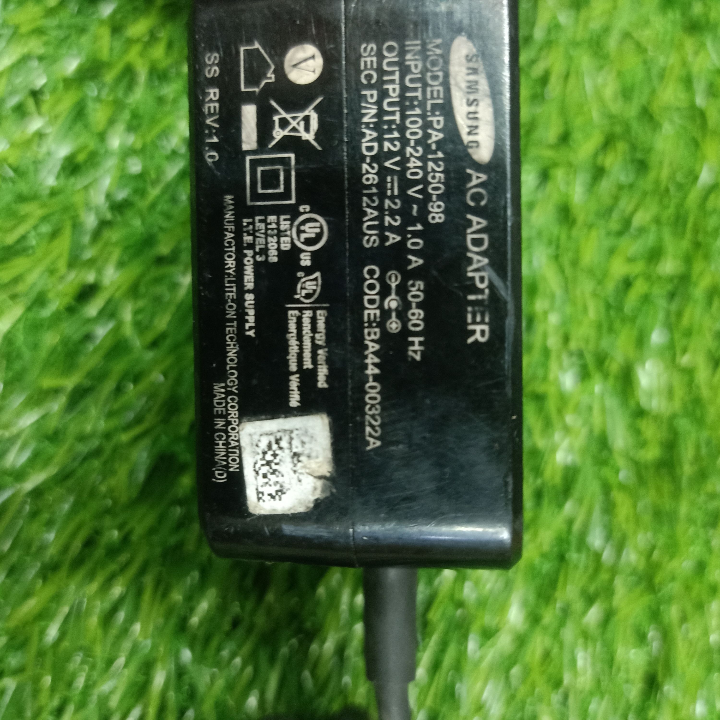 Samsung 25W Power Adapter 12V 2.1A 5.5mm x 3.0mm DC Pin Compatible with Samsung LED Monitor LCD TV