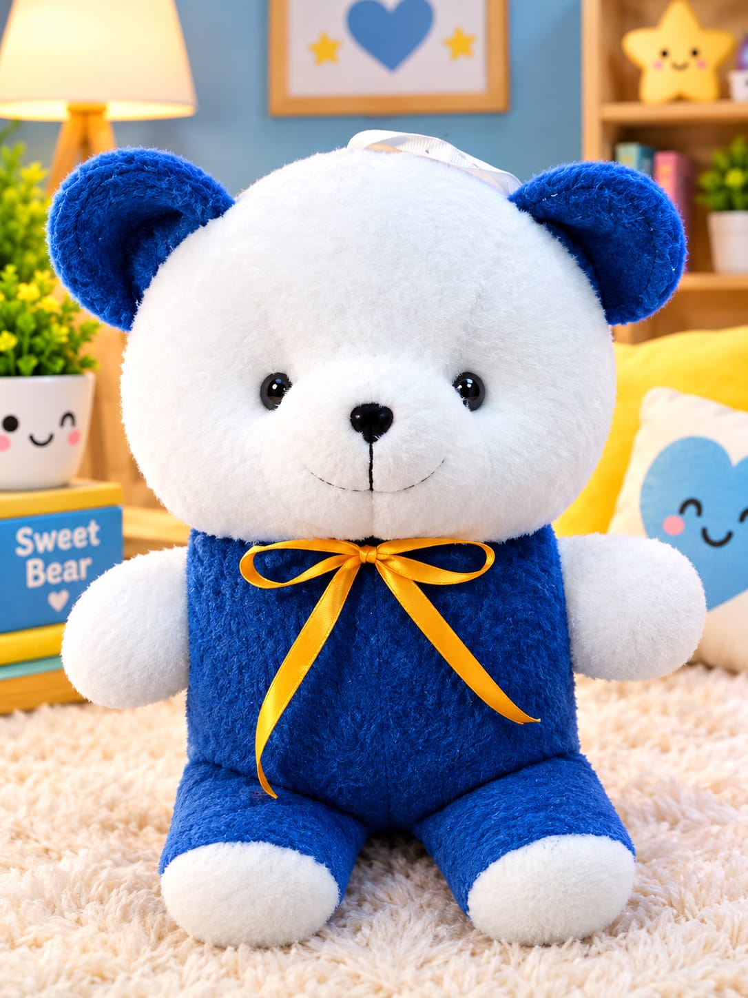 (PK OF 01 & 02) 10 Inch Teddy Bear, Panda Bear and Doll  Pink,Red, Blue and Yellow colour available Plush Stuffed Animal: Adorable Small Baby Bear Plush Toy - Perfect Gift for Kids, Boys, and Girls Discount only for limited time