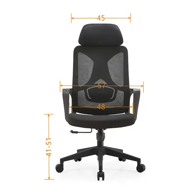 ComfortPro High Back Office Chair – Swivel & Adjustable Headrest  Work & Study  Working Chair  Furniture  Chair  Executive Chair  Gaming Chair  Computer Chair