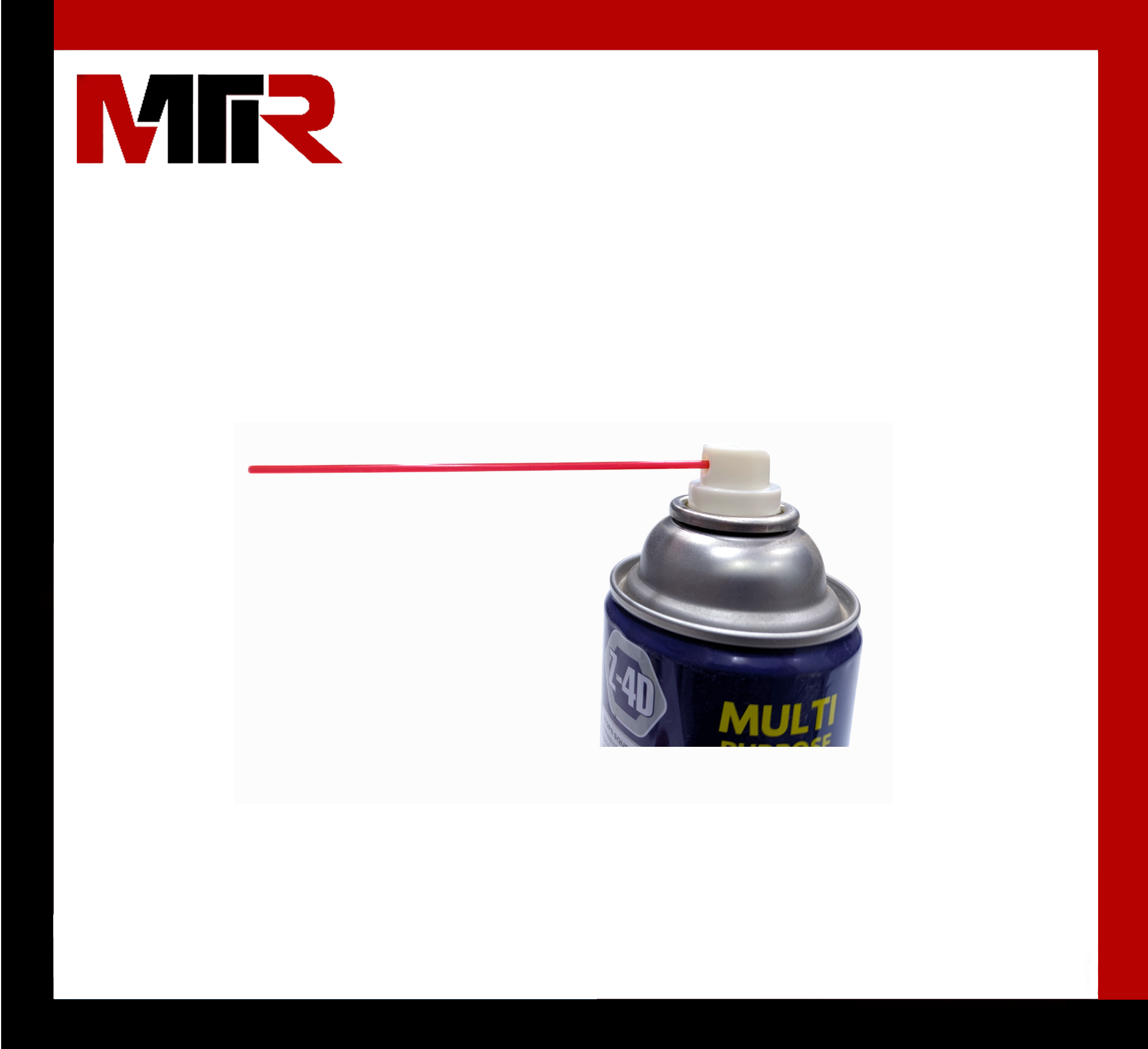 Z4D Multi Purpose Lubricant Spray for Rust Moisture Protection and Noise Control on Metal Surfaces