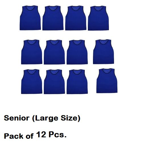 Football Bibs Vest In Mesh Training Vest football hockey vest 12 Pcs.