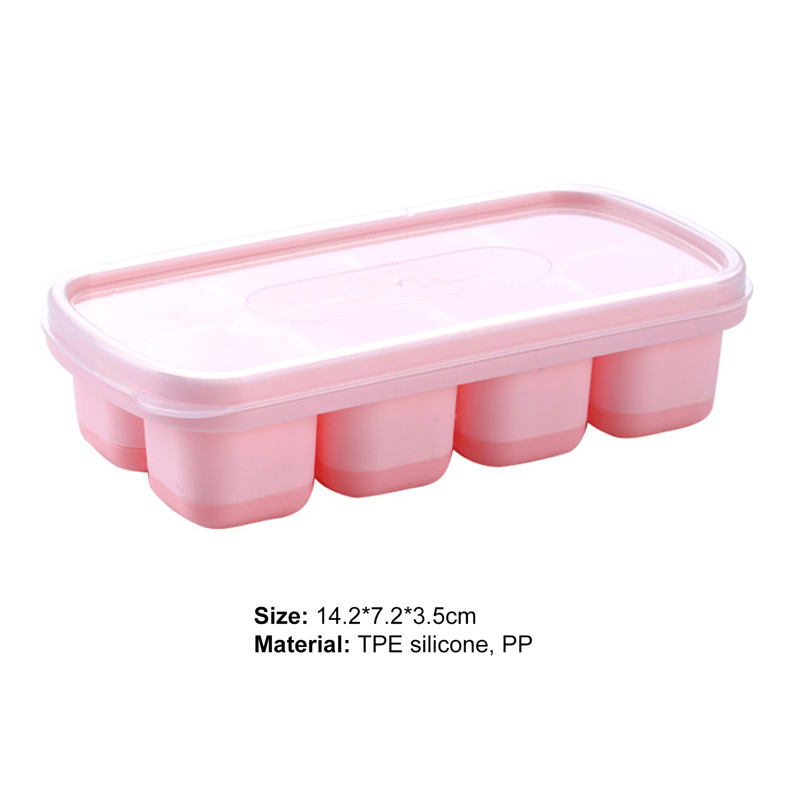 Ice Tray Mold With Lid Comes Container, Spoon And 最大76OFFクーポン