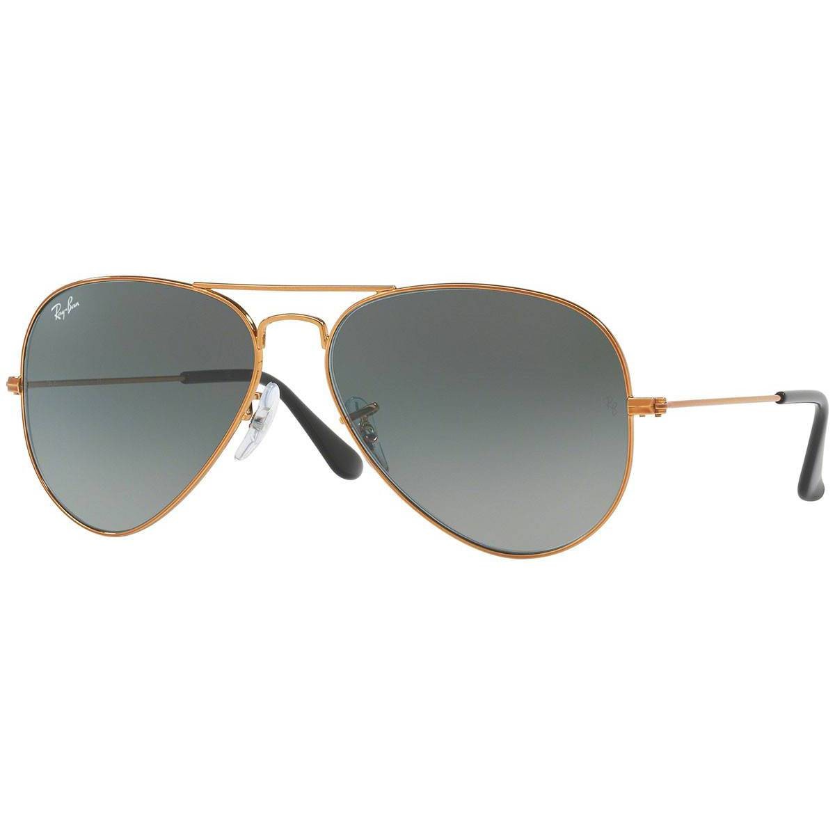 Ray-Ban Aviator Gradient Metal Copper Frame Grey Gradient  Lenses-RB3025-197/71-55: Buy Online at Best Prices in Pakistan 