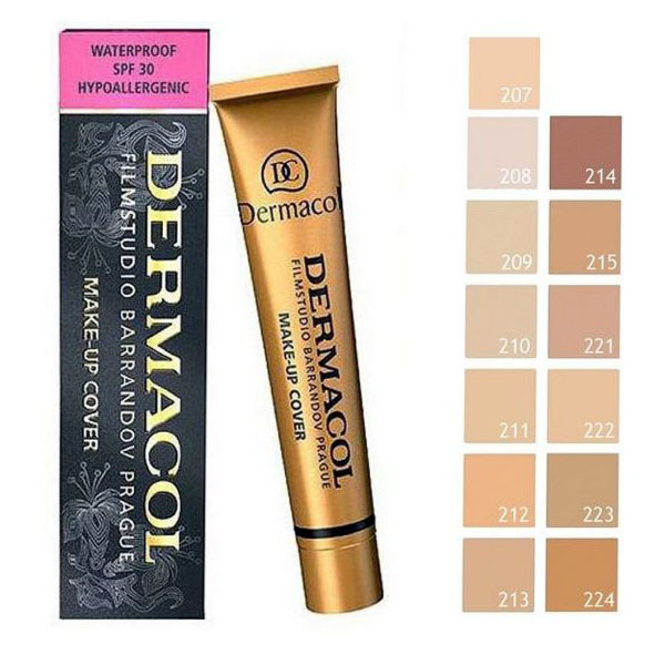 Dermacol Full Cover Foundation Base Natural Shade