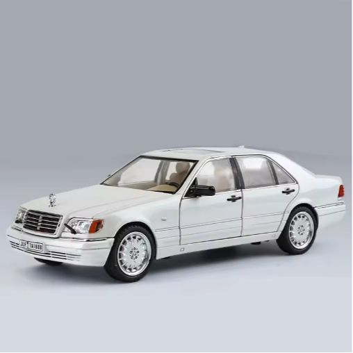 1:24 Scale Mercedes-Benz W140 320SEL Diecast Model Car – Premium Collectible with Detailed Interior & Opening Parts view 9