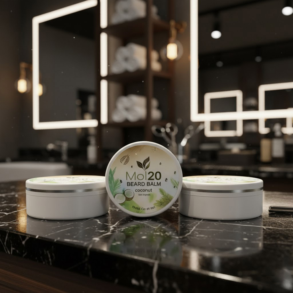 Mol20 Beard Balm - 20gm - Coconut Flavor