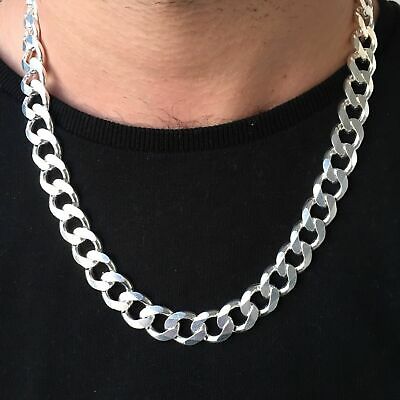 Chunky Silver Chain Necklace - Chunky 