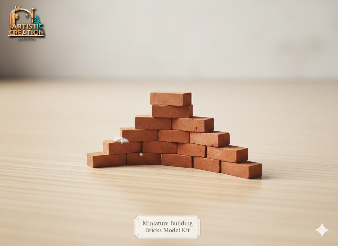 Miniature Brick 100pcs for Diy Miniature  House