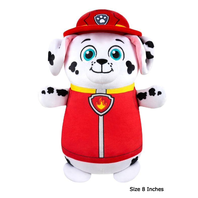 Paw Patrol Official Plush Toy Set – Soft & Cuddly Stuffed Animal Action Figures Bundle (Chase, Marshall, Skye, Rubble, Zuma, Rocky)