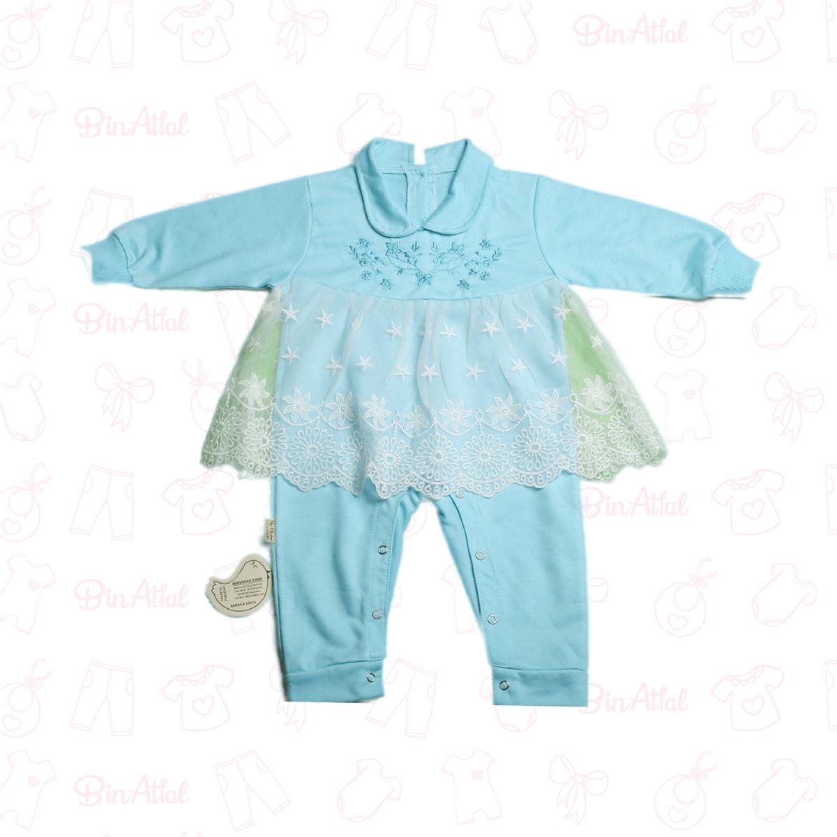 Baby Girl Full Body Romper 6 to 12 Months High-Quality Soft Material