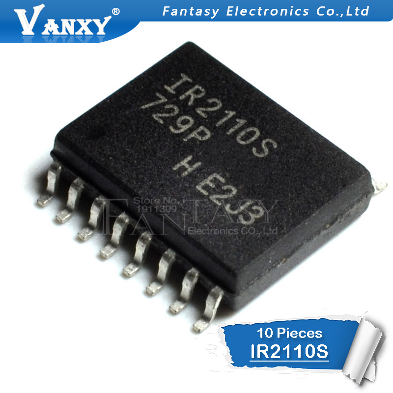 5-Pack Of IR2113S High & Low Side Driver IC Chips - SOP-16 Package