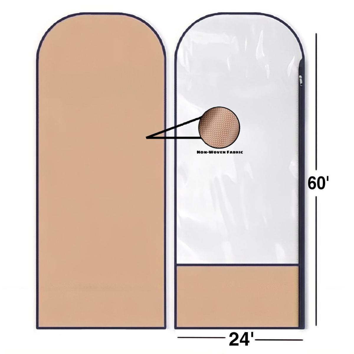 Dress Cover/Dust-Proof Cover for Clothes/Garment Bag/Zip Cover/Suit Covers With Zip
