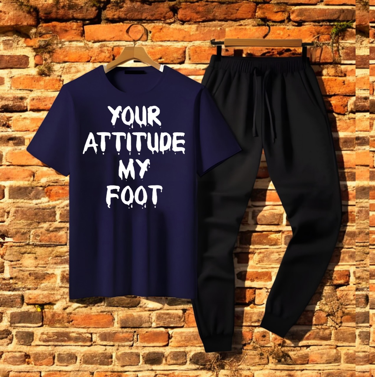 Trendy Tag Printed Summer Tracksuit For Men & Boys Tee-shirt with trousers gym wear New Design Round Neck Half Sleeves T Shirts Top Quality Gym Wear/Casual and comfortable Pair T-Shirt and Trouser