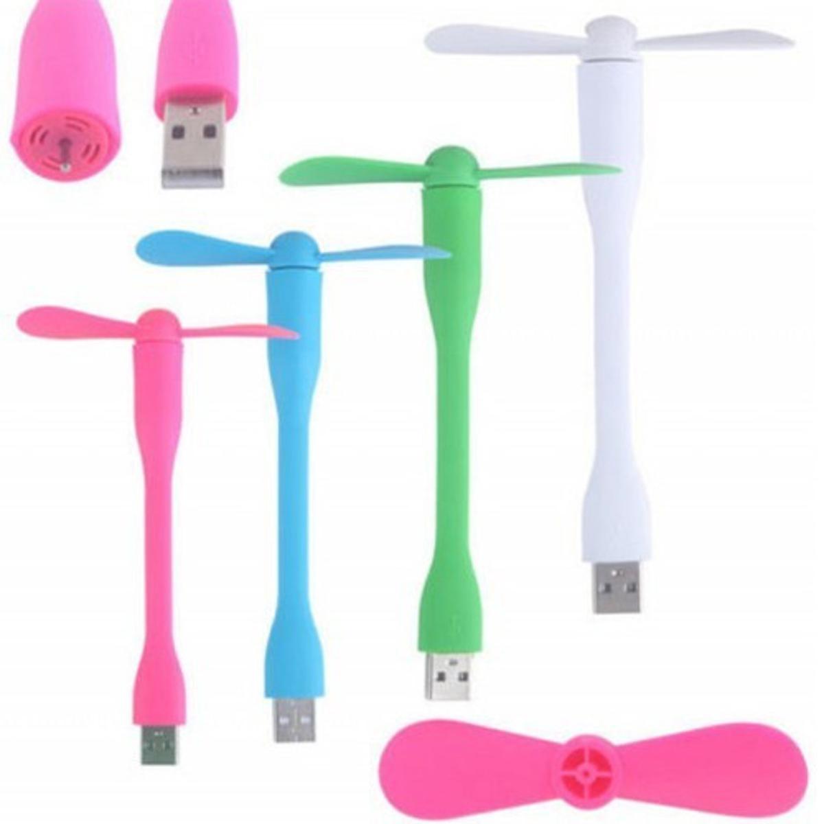 Bendable, Portable & Flexible Mini Cooling USB Fan FOR Mobile OTG Power Bank Notebook Laptop Desktop PC Desktop (1 PIECE)
