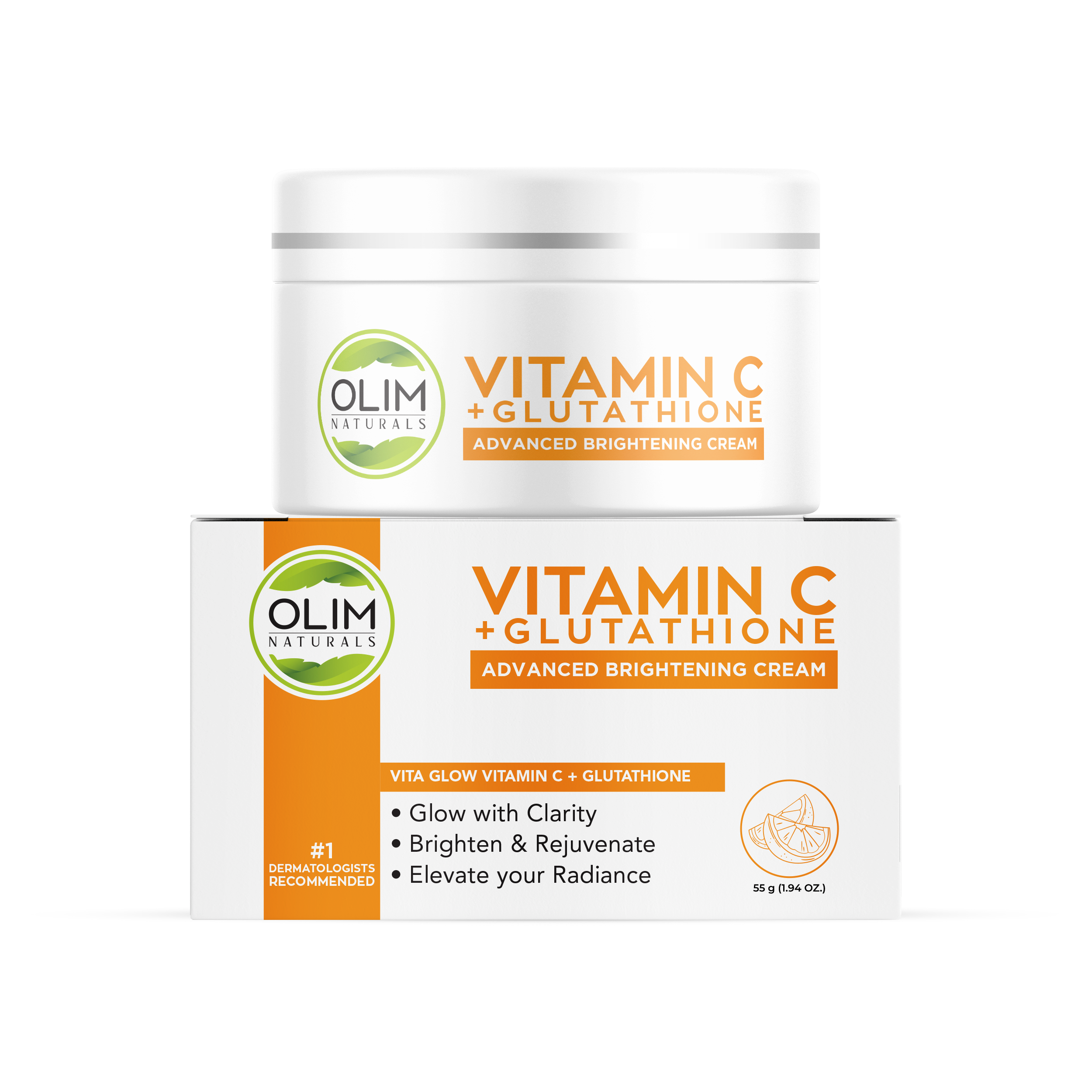 cream with glutathione and vitamin c Olim Naturals - Advanced Vitamin C & Glutathione Skin Cream - Brightening &  Anti-Aging Formula
