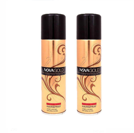 Nova Gold Super Firm Hold Hair Spray 250ml