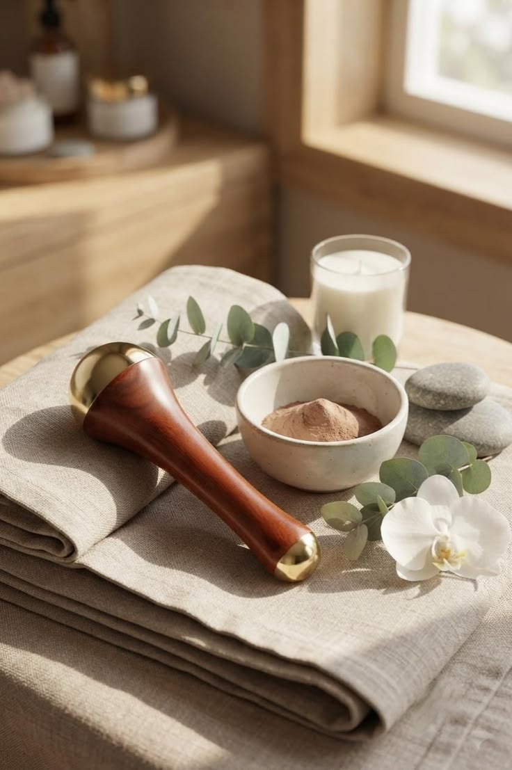 Kansa Wand Ayurvedic Facial and Body Massage Tool
