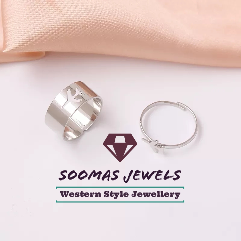 Trendy Aeroplane Rings For Girls Soomas Jewels Couple Rings For Lovers Size Adjustable Couple Gift Valentines Day Gift For Lovers Boys