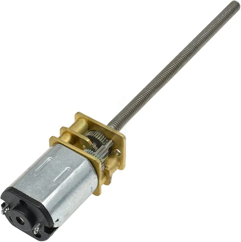 N20 DC 3V–6V Micro Metal Gear Motor – High Torque, Low Noise, Durable Mini Gearbox for Robotics, DIY, and Electronics Projects