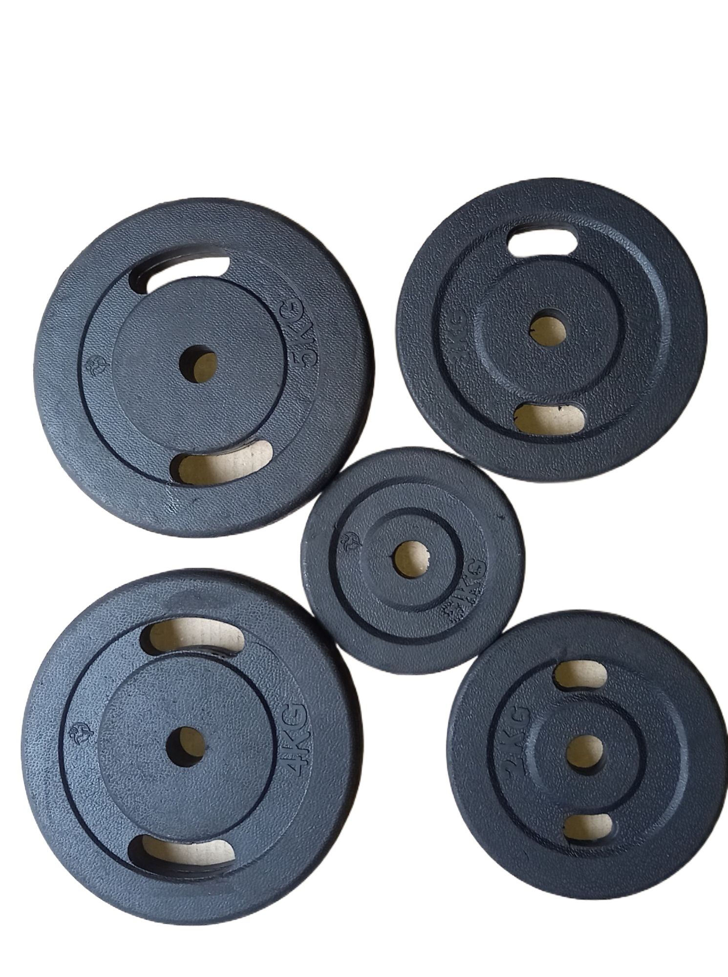 Standard Rubber Coated Plates 1inch hole Single Plate(Select Quantity 2 ...