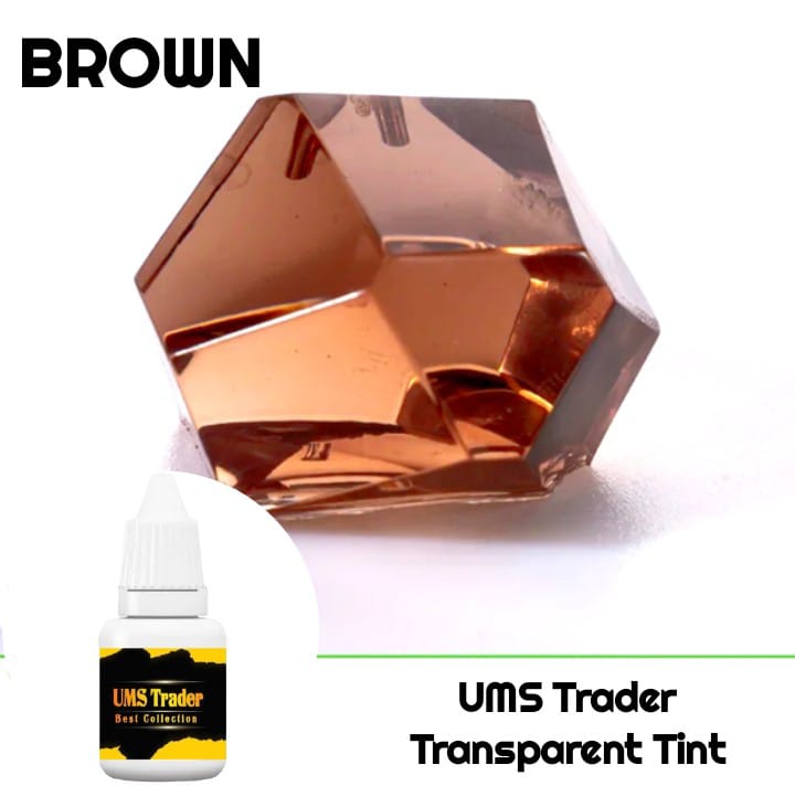 UMS Trader - Brown Transparent Tint Liquid Pigments For Epoxy Resin ...