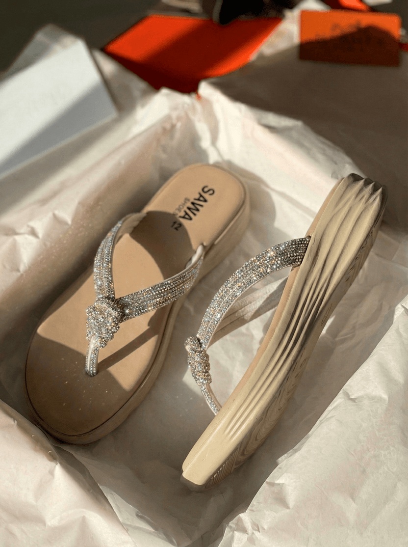 Stylish Wedge For Women or Girls-SAWA SHOES- 433