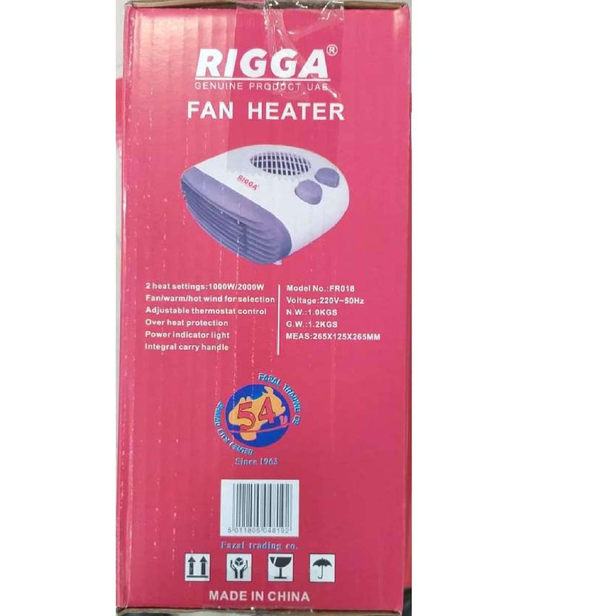 2 Heat Setting Electric Fan Heater 1000/2000 Watts price in Pakistan at ...