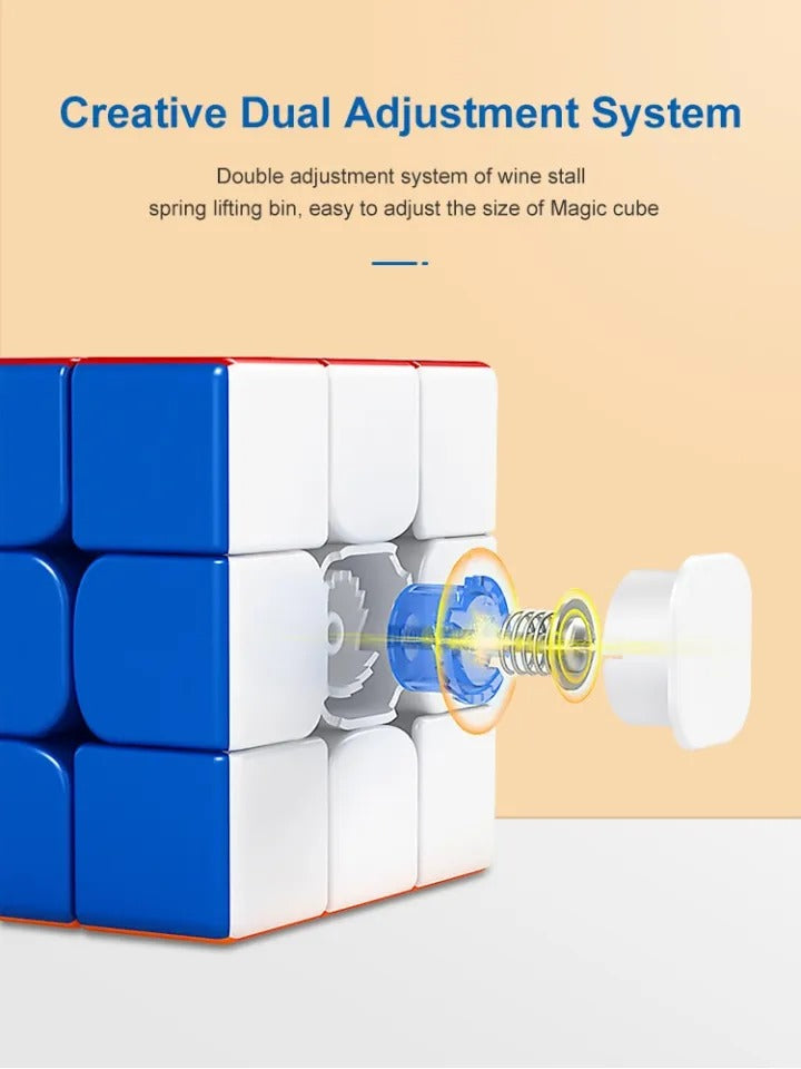 Odeez Moyu 3x3 RS3M Magnetic Rubik Cube Speed Cube Stickerless Magic Cube 3D Puzzle Toy