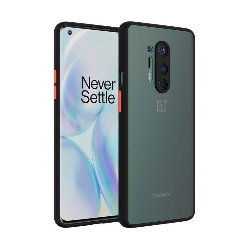 For OnePlus Pro High Quality Matte PC Back Soft TPU Frame