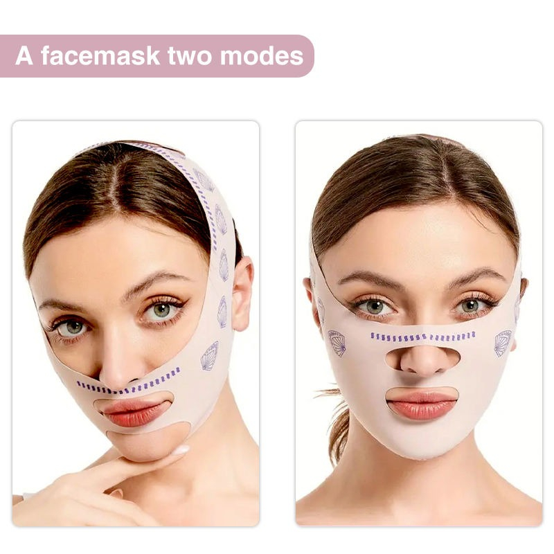 Face Lifting Belt for Women & Girls | V Shape Jawline Slimming Strap | Double Chin Reducer | Anti-Sagging Face Lift Mask | Chin Tightening Band | Facial Slimming & Skin Firming Beauty