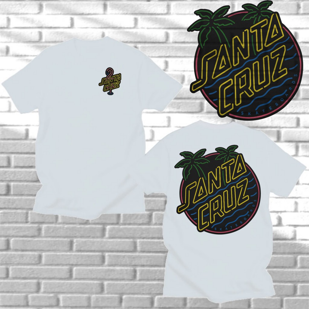T-shirt Santa Cruz Glow Dot Logo 