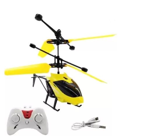 Remote Control Helicopter - Fun with LED Lights & Palm Control Kids