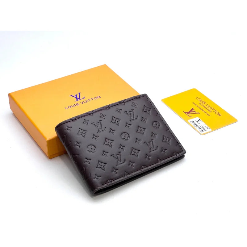 Premium Leather Men Wallet Stylish Bifold Wallet Card Holder Slim Design Durable Stitching Multiple Compartments Cash & Card Organizer Gift for Men Brown Grey Black Blue Pakistan Best Price