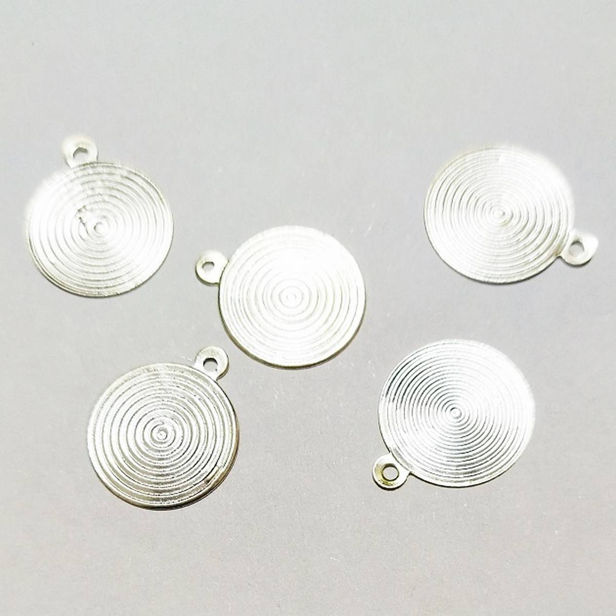 5 Pieces/Set Silver coin Charms Jewelry Making DIY Hand Made Jewelry findings