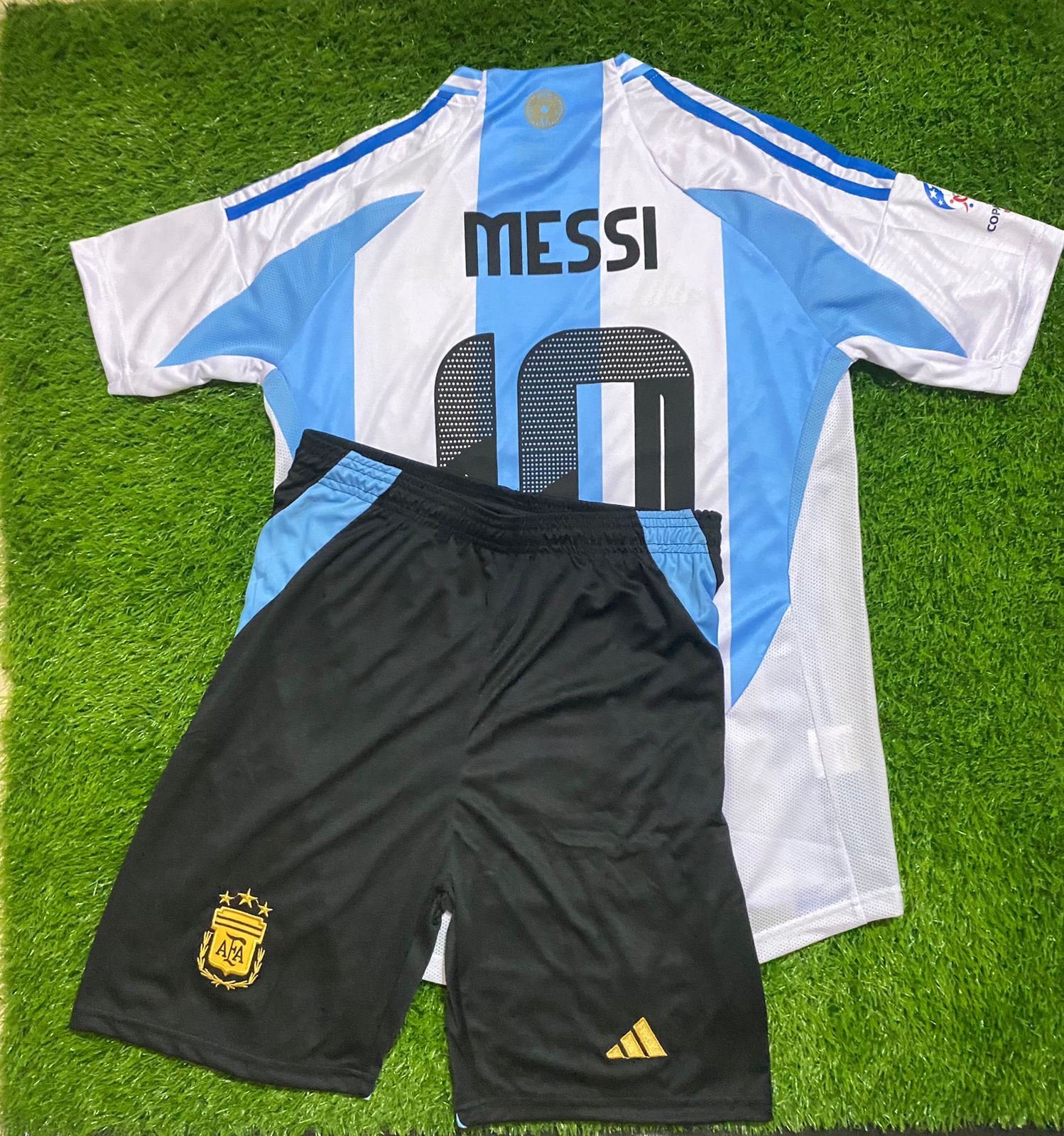 Argentina home kit Copa America 2024 Football kits football kit Football shirt Messi shirt Argentina football shirt Daraz.pk