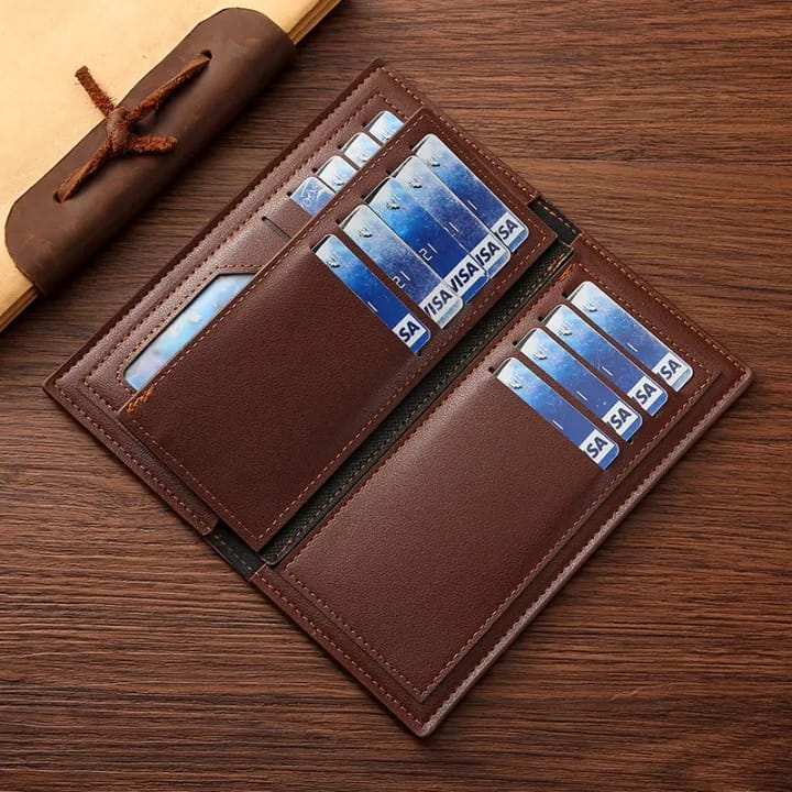 Leather Fashion Long Wallet Collection – Top 10 Trending Multi-Design Wallet Styles for Men & Women